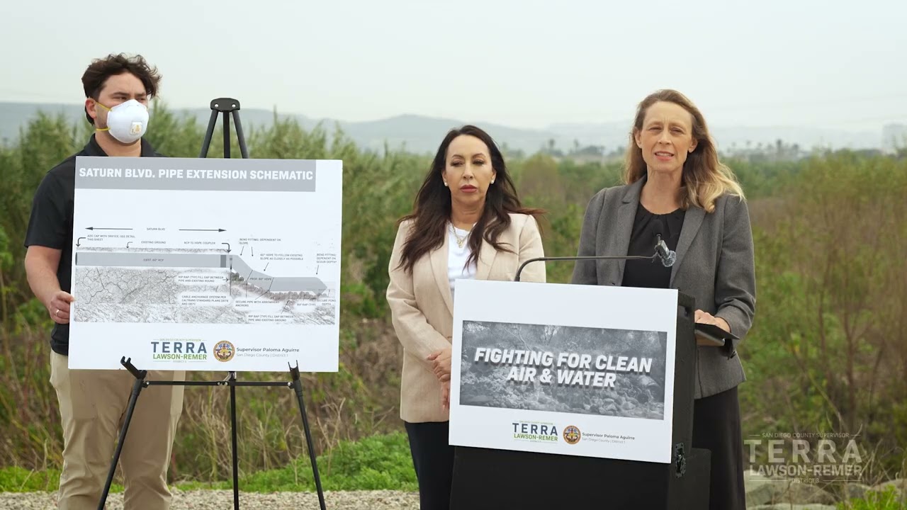 San Diego Supervisor's Lawson-Remer and Aguirre Take Action to Reduce Toxic Exposure at Saturn Blvd