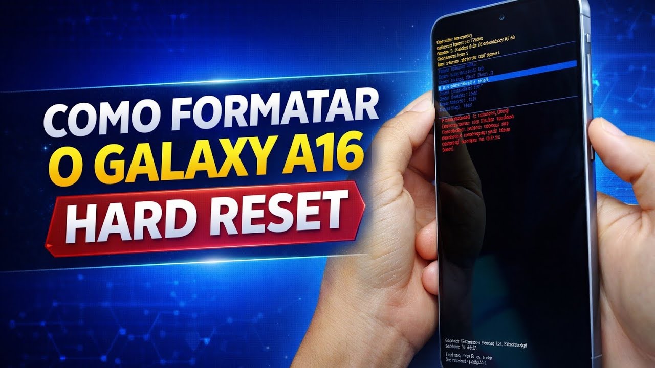 COMO FORMATAR O GALAXY A16 HARD RESET | Passo a Passo Simples e Rápido