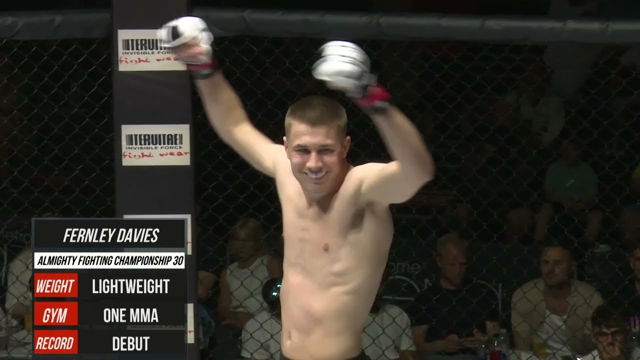 Almighty Fighting Championship 30 - Fernley Davies vs Nathan Kendrick