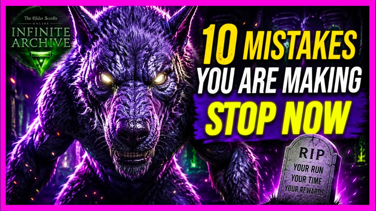 ESO: Infinite Archive &mdash; 10 Beginner Mistakes