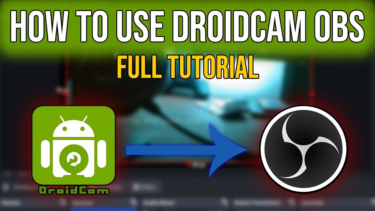 Как использовать DroidCam OBS &mdash; обучающее руководство по DroidCam OBS (рабочее на 100%)