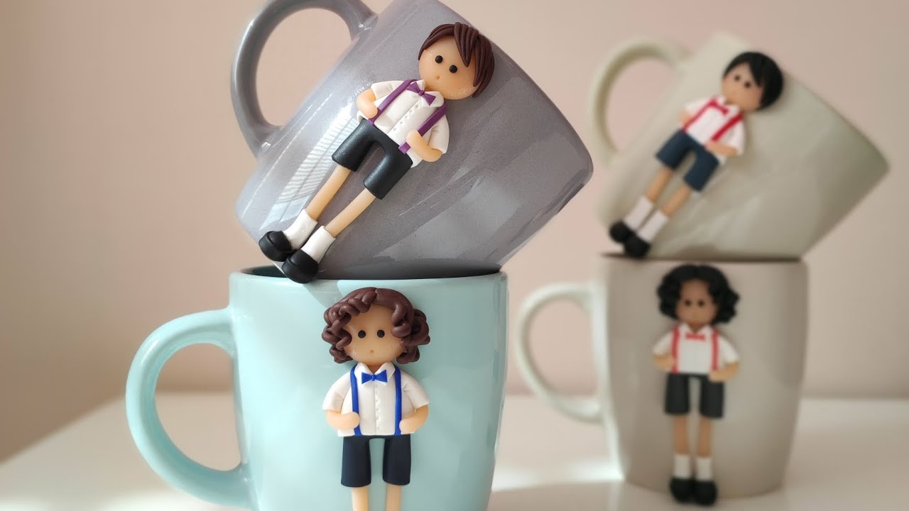 Making doll with polymerclay | #boy  #polymerclay