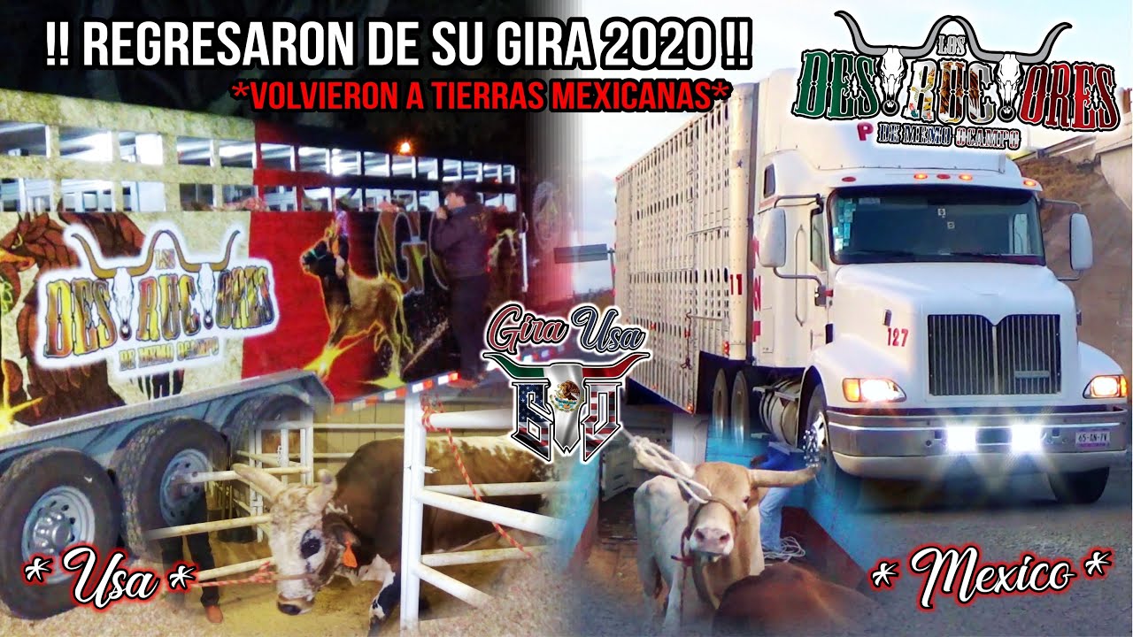!!REGRESARON DE SU GIRA 2020!! Volvieron A Tierras MEXICANAS | Los Destructores De Memo Ocampo 2020