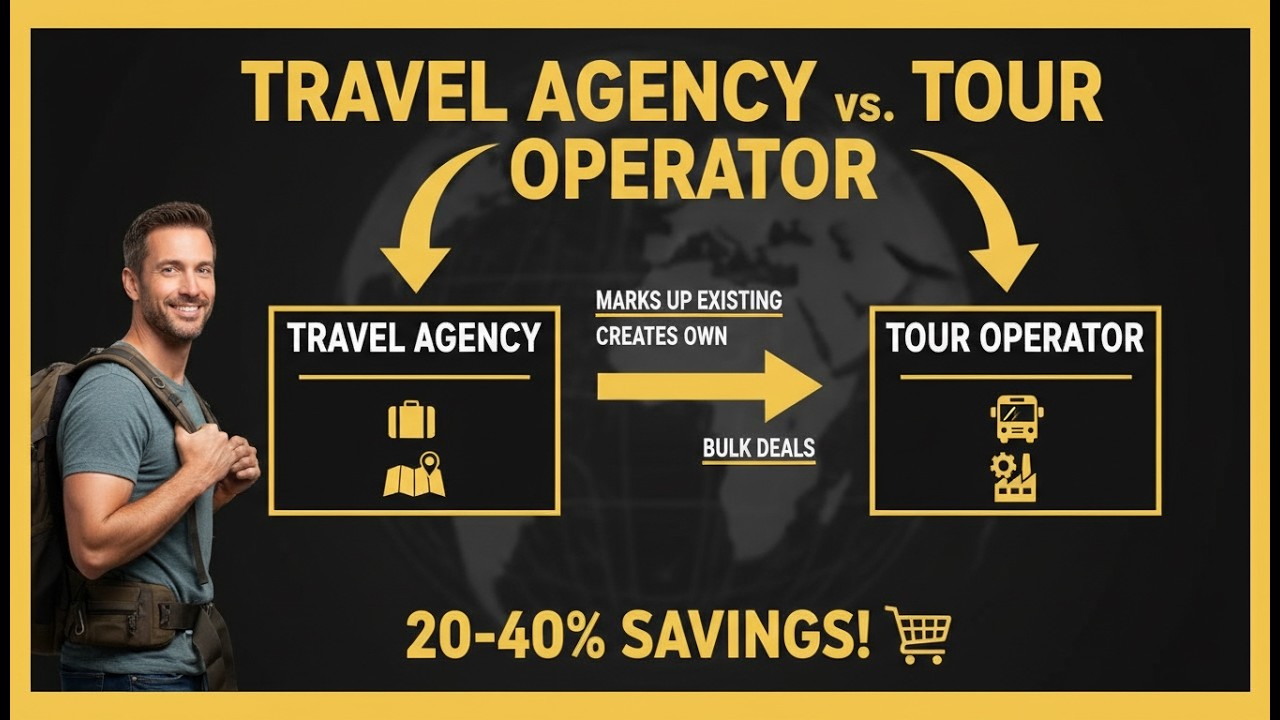 Travel Agency vs Tour Operator: Key Differences Explained (2026)