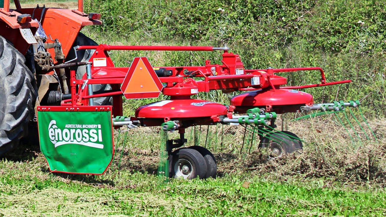 Enorossi | DR420 Double Tedder Rake