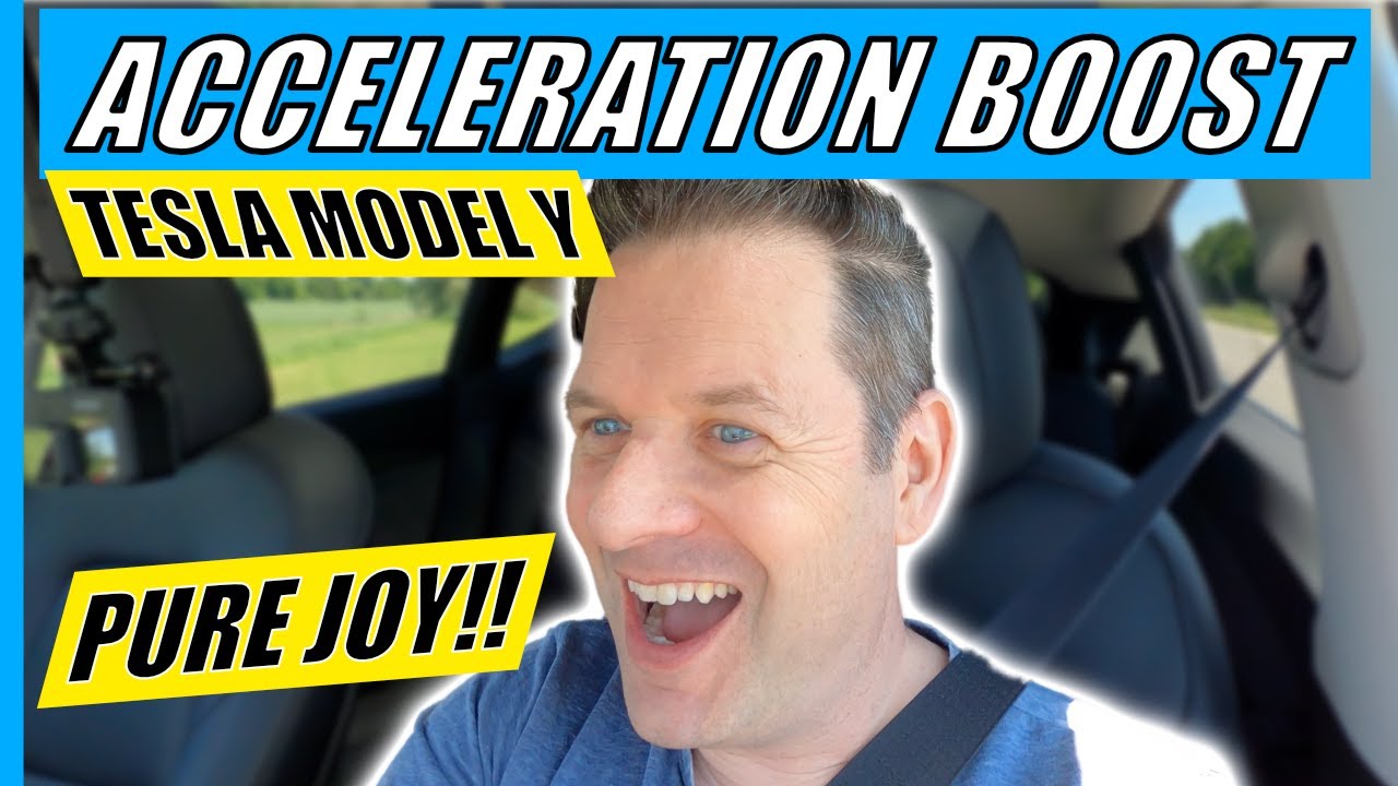 The Tesla Acceleration Boost Upgrade is ABSOLUTELY INSANE!