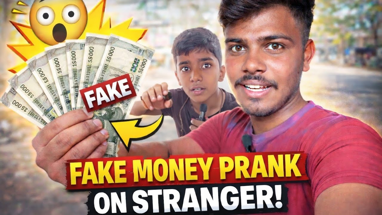 Fake Money Prank On Stranger 😱 | Indian Currency Prank Gone Wrong 💸😂