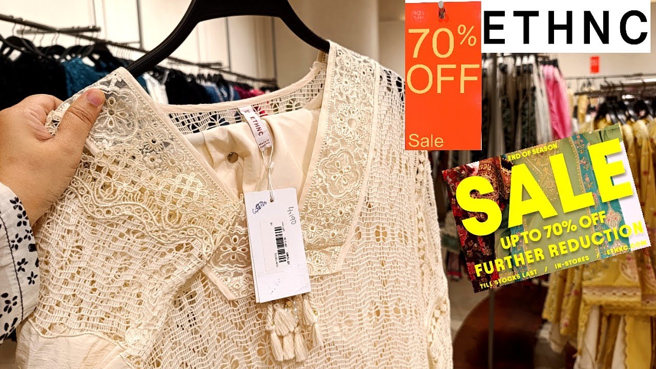 Ethnic Flat 70%Off Sale♥️Ethnic Pret Sale 2025♥️ Ethnic End Of Season Sale 2025♥️