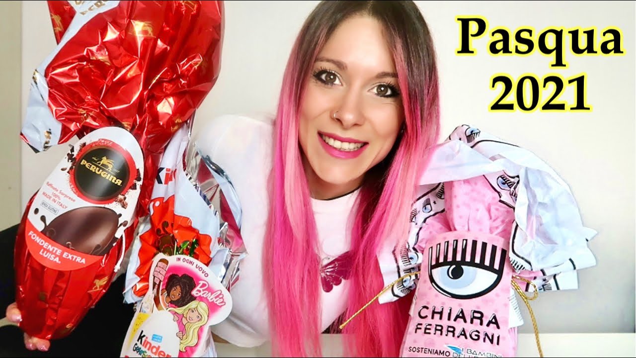 APRIAMO LE UOVA DI PASQUA 2021 🤩 | Kinder Barbie,  Chiara Ferragni, Perugina