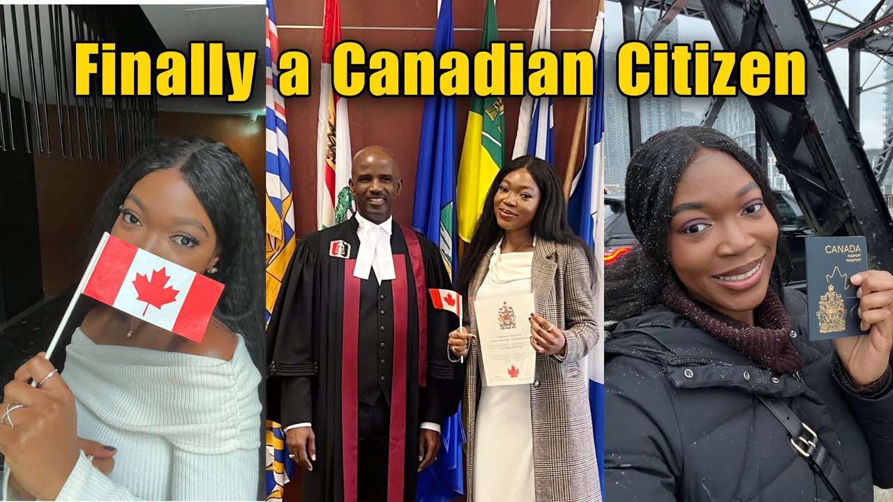 I&rsquo;ve become a Canadian citizen after 5 years!! In-person citizenship ceremony & oath taking