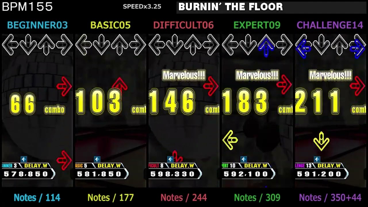 DDR / BURNIN' THE FLOOR - SINGLE (DanceDanceRevolution 4thMIX)