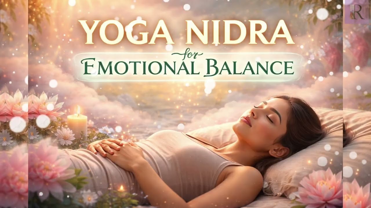 Yoga Nidra for Emotional Balance | Deep Healing Sleep Meditation to Release Stress & Overthinking