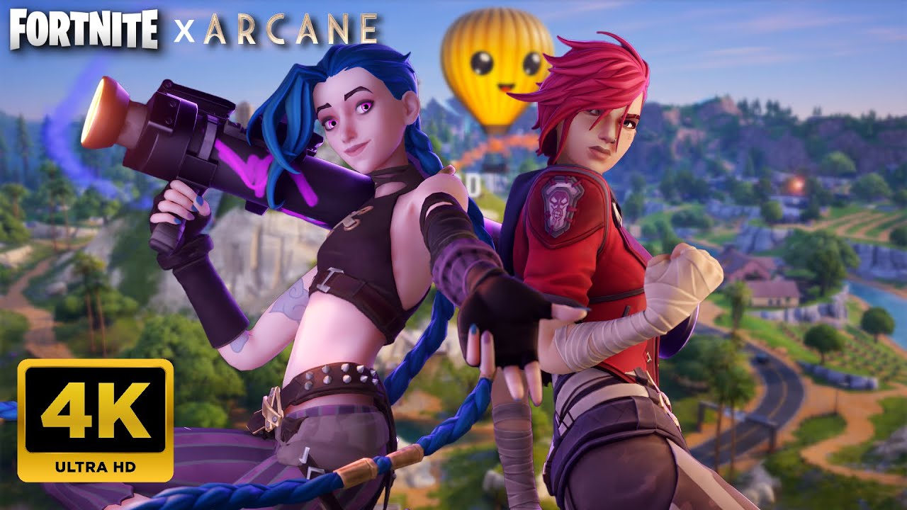 Jinx and Vi Duos Gameplay | Reload | FORTNITE Chapter 7