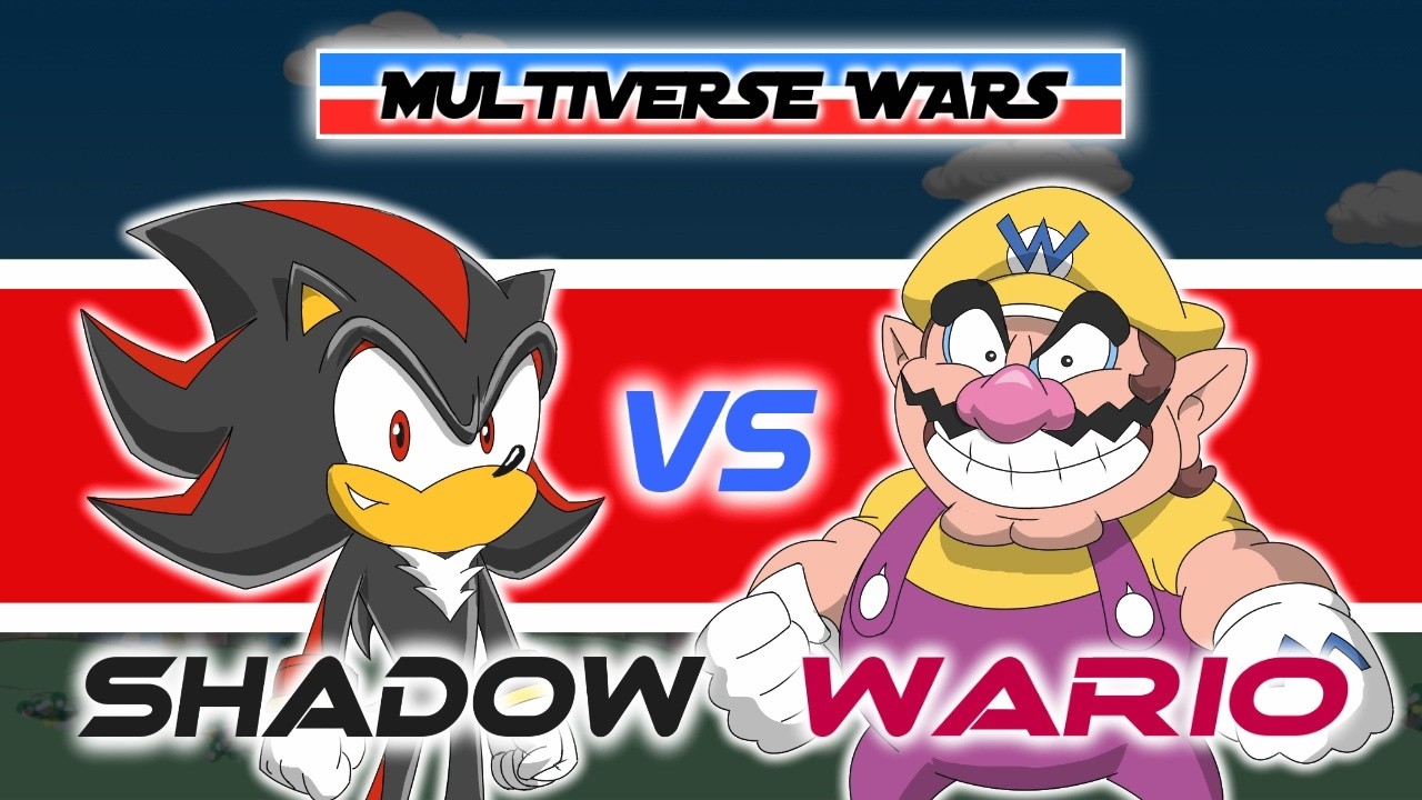 Shadow the Hedgehog vs Wario Animation - МНОЖЕСТВЕННЫЕ ВОЙНЫ