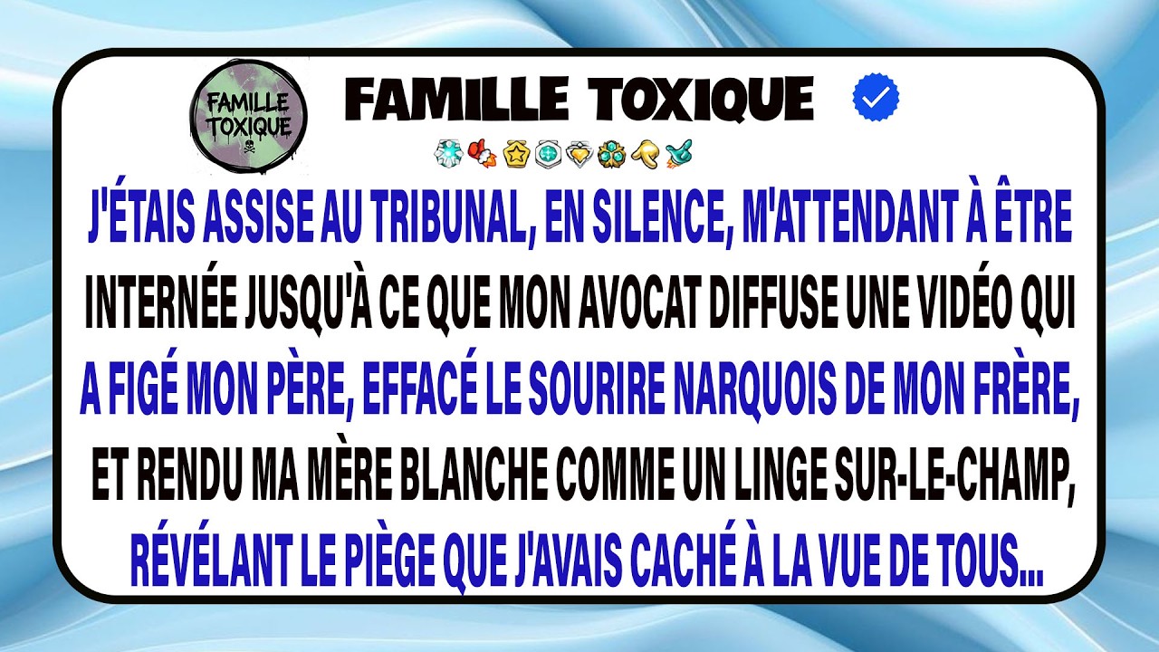 Mes Parents Ont Engagé Un Avocat Pour Me Détruire En Public, Jusqu’à La Question Décisive Du Juge.