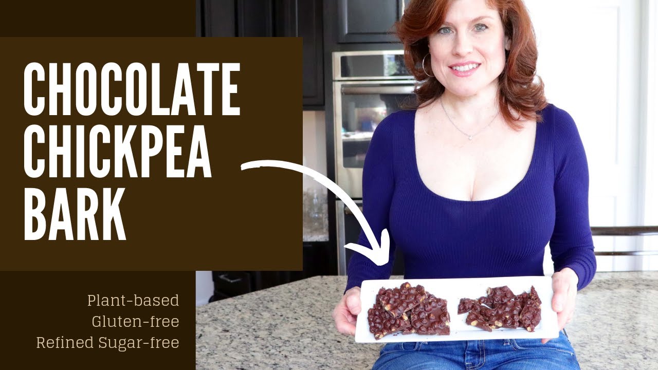 Chocolate Chickpea Bark