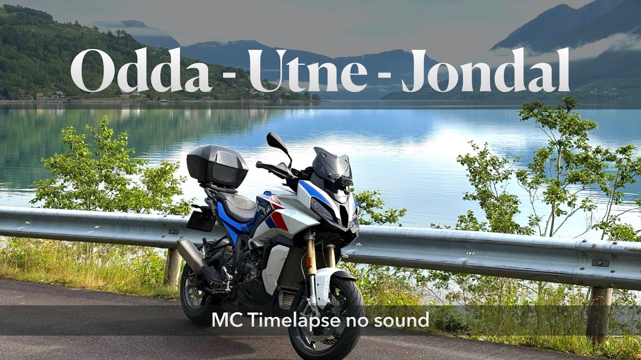 Norwegian fjord roadtrip: Scenic road 550 from Odda to Utne and Jondal POV 4K