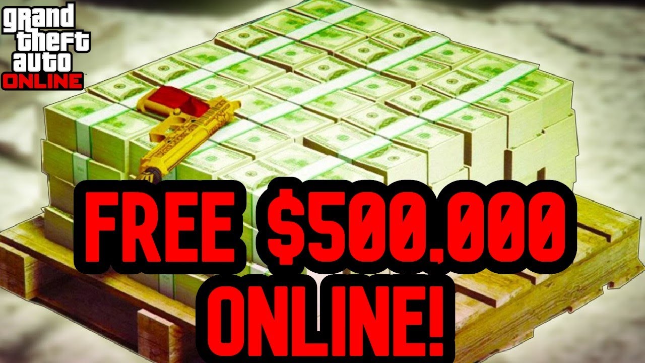 HOW TO GET FREE 500K ON GTA 5 ONLINE!