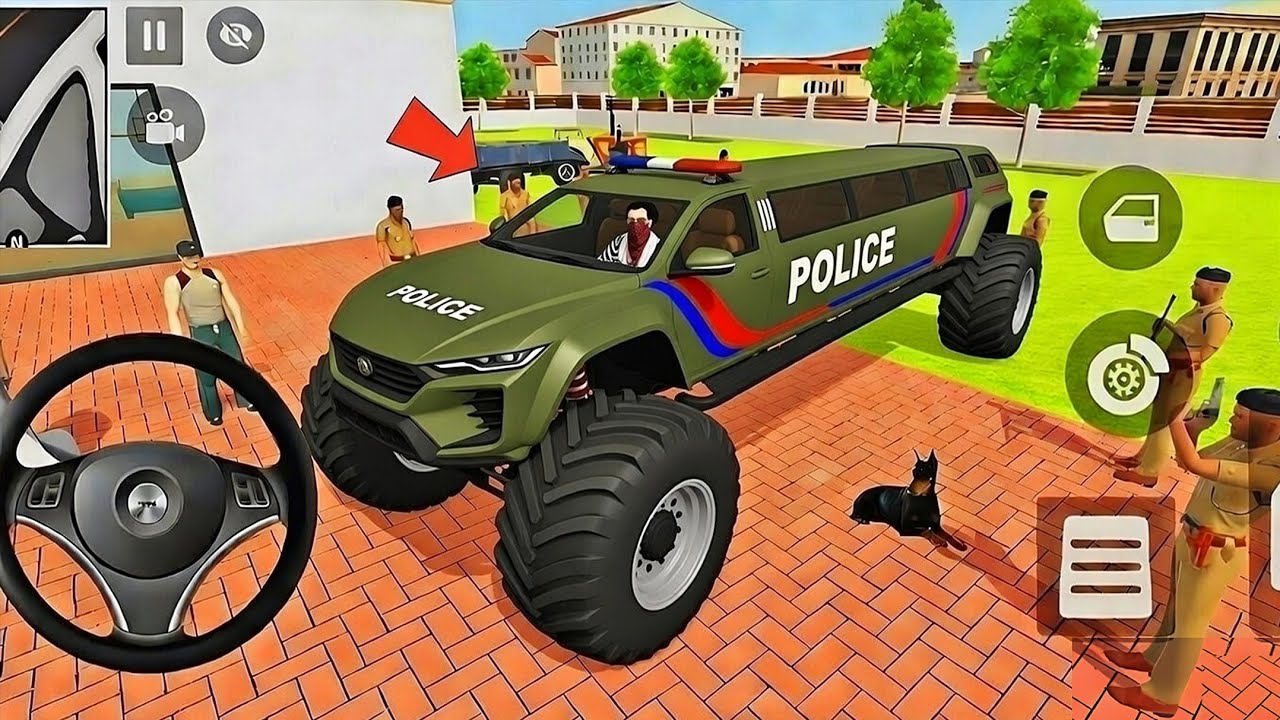 🤑Indian Thift Auto Simulator😍Indian Showroom Purchase😲Modified Lexriy New Police DumperAnd Bike🥰Game