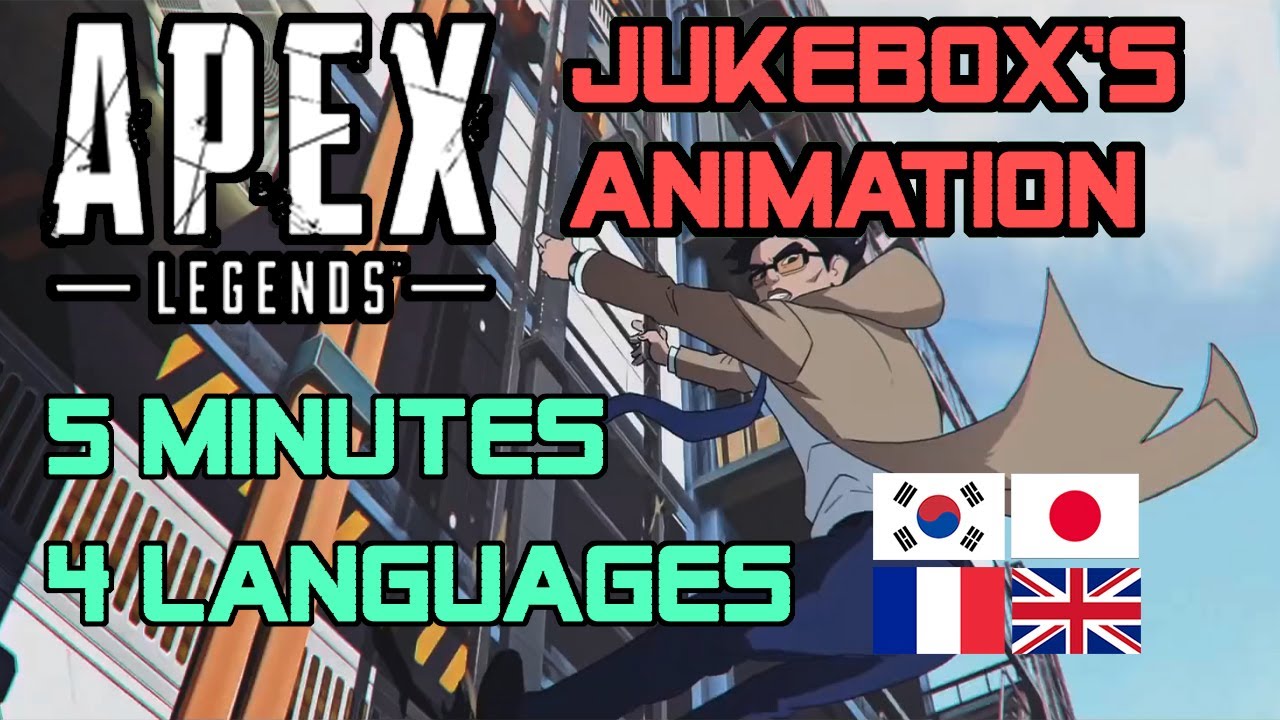 【WORKS】APEX ANIMATION in 5 MIN 4 languages