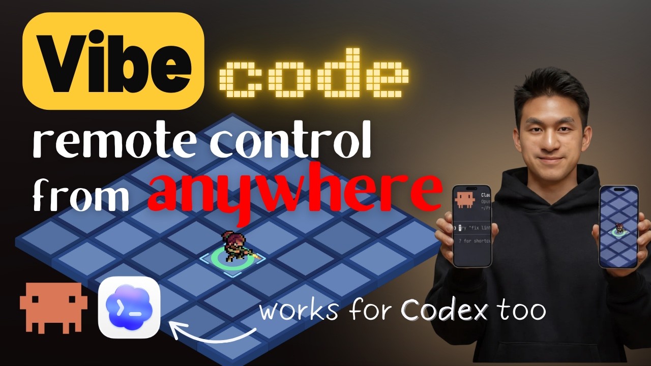 The Problem With Claude Code Remote Control...And How To Fix It (Termius, Tmux, Tailscale)