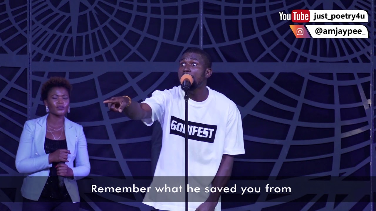Jaypee & Todah family - GRATITUDE - Spoken word live rendition (A cover of KanyeWest & church choir)