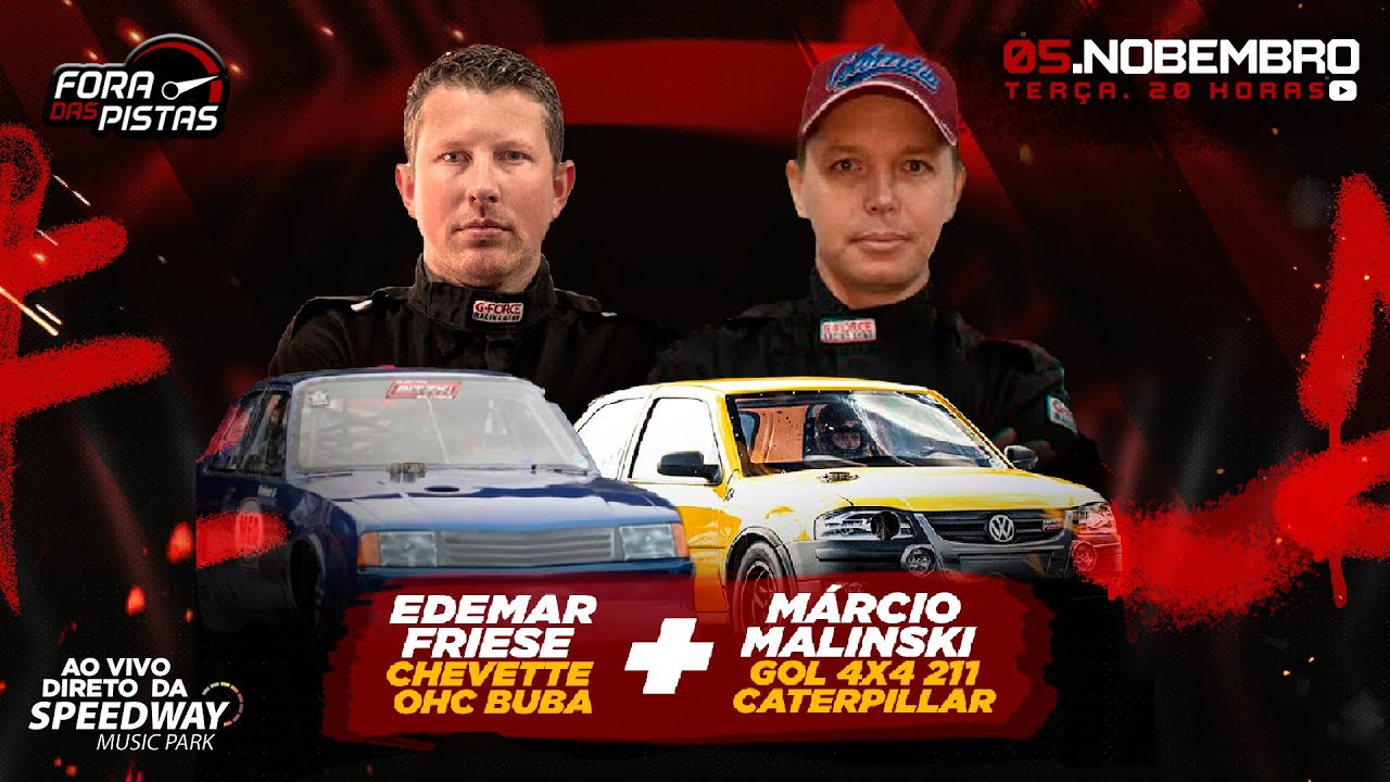 FORA DAS PISTAS - EDEMAR FRIESE (CHEVETTE OHC BUBA) + M&Aacute;RCIO MALINSKI (GOL 4X4 CATERPILLAR