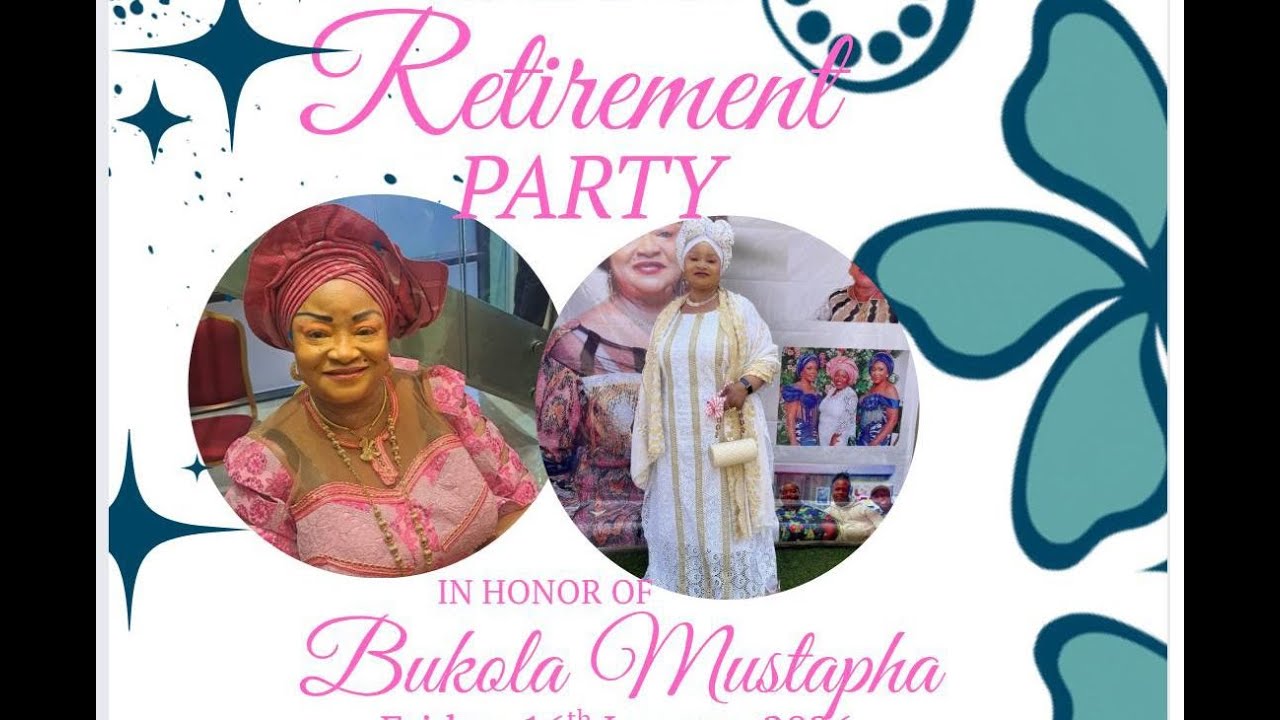 Retirement Party in Honor of Mrs Bukola Mustapha