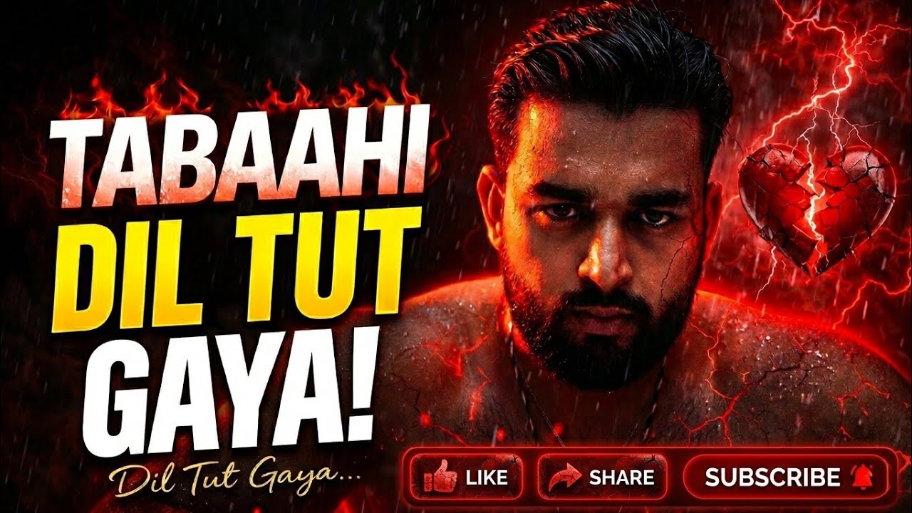 Tabaahi Rap Song | Emotional HindiRap2026 | Heartbreak Rap