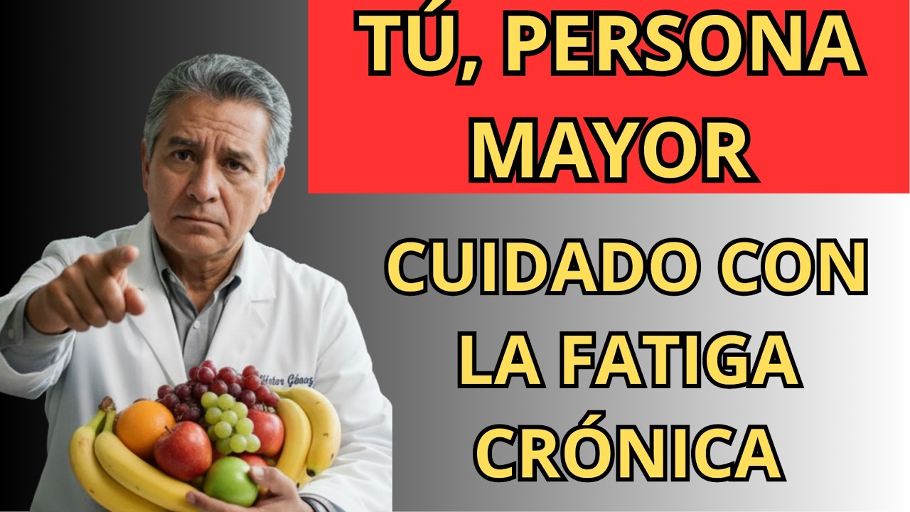 Si usted es una persona mayor, comprenderá por qué comer “saludable” es la causa  su fatiga crónica