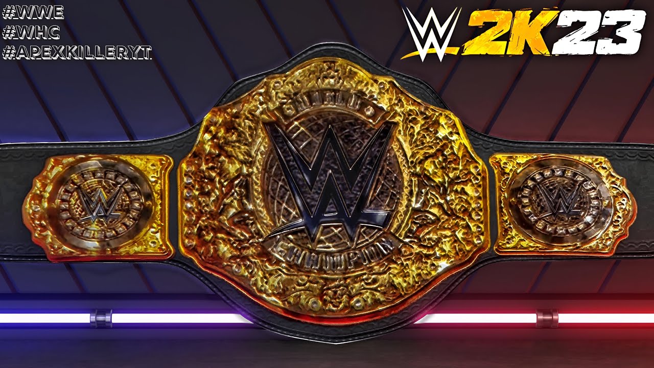 WWE 2K23: How To Make The New World Heavyweight Championship