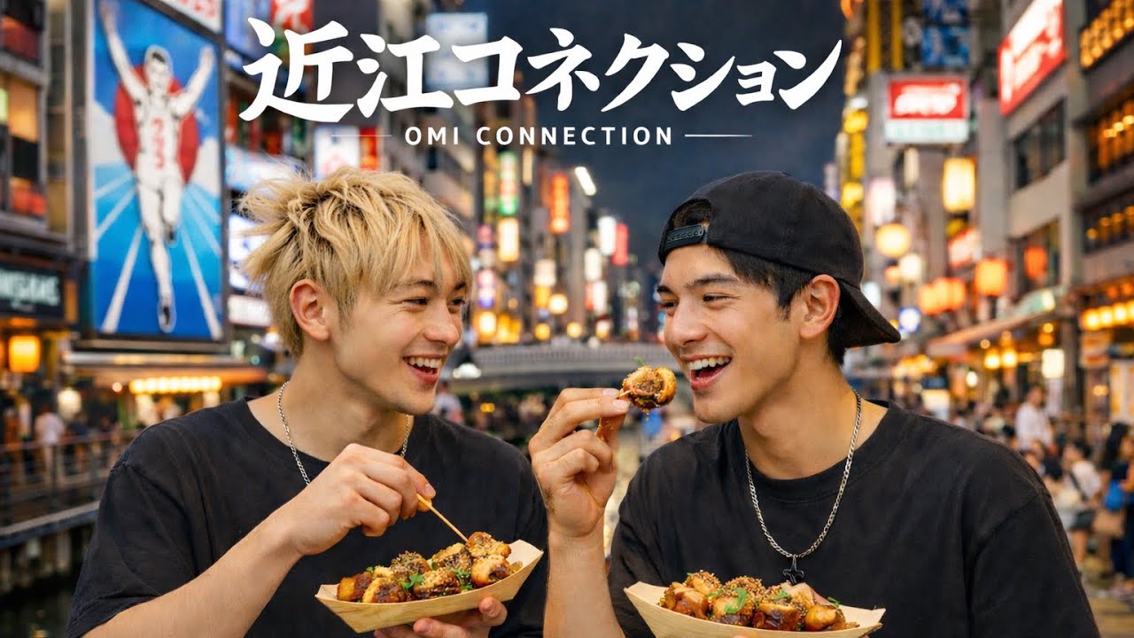 【対決】道頓堀でたこ焼き屋を多く回れたヤツが勝ち！！！