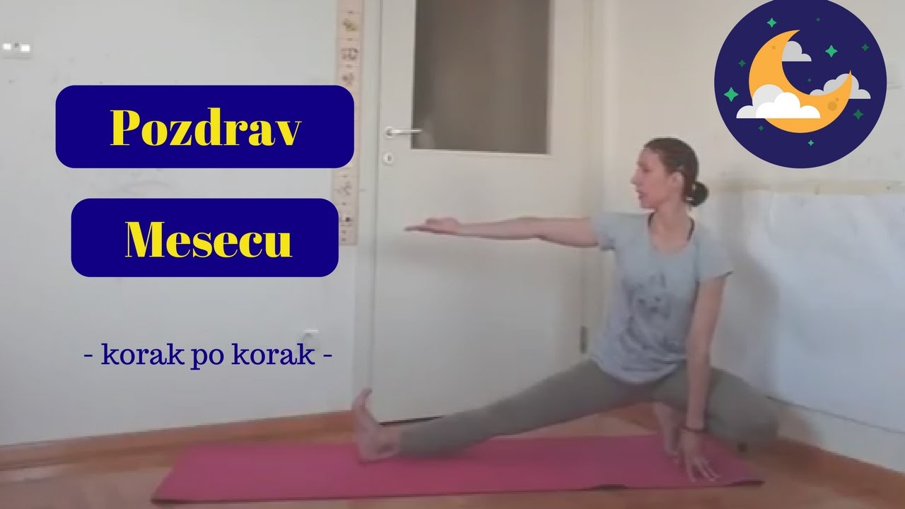 Pozdrav Mesecu - korak po korak