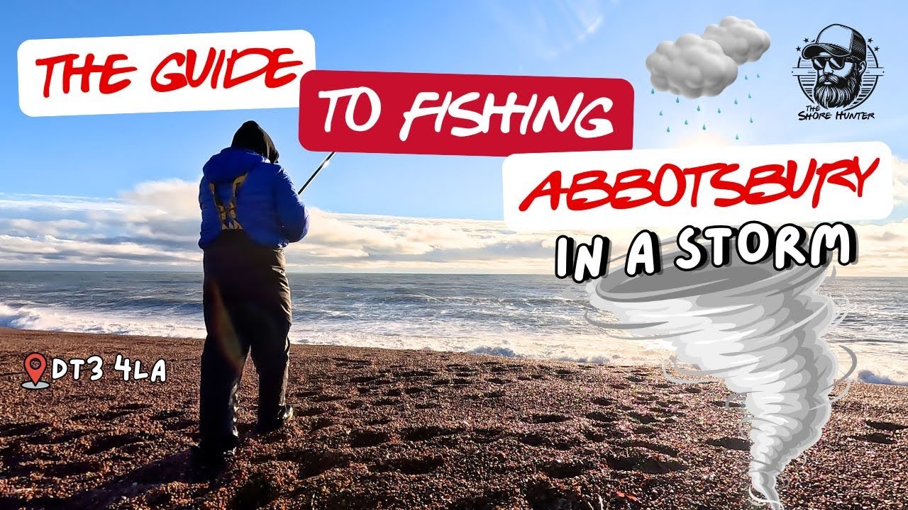 The Guide To Fishing Abbotsbury In A Storm | Fishing With Wayne | Chesil Beach 📍DT3 4LA