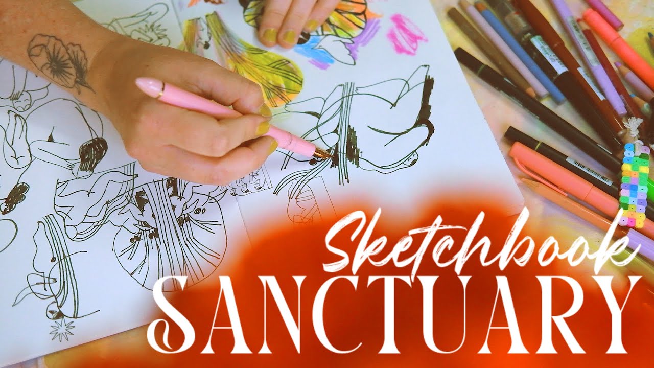 Sketchbook Sanctuary ✷ Celebration of a sketchbook ✷ 01