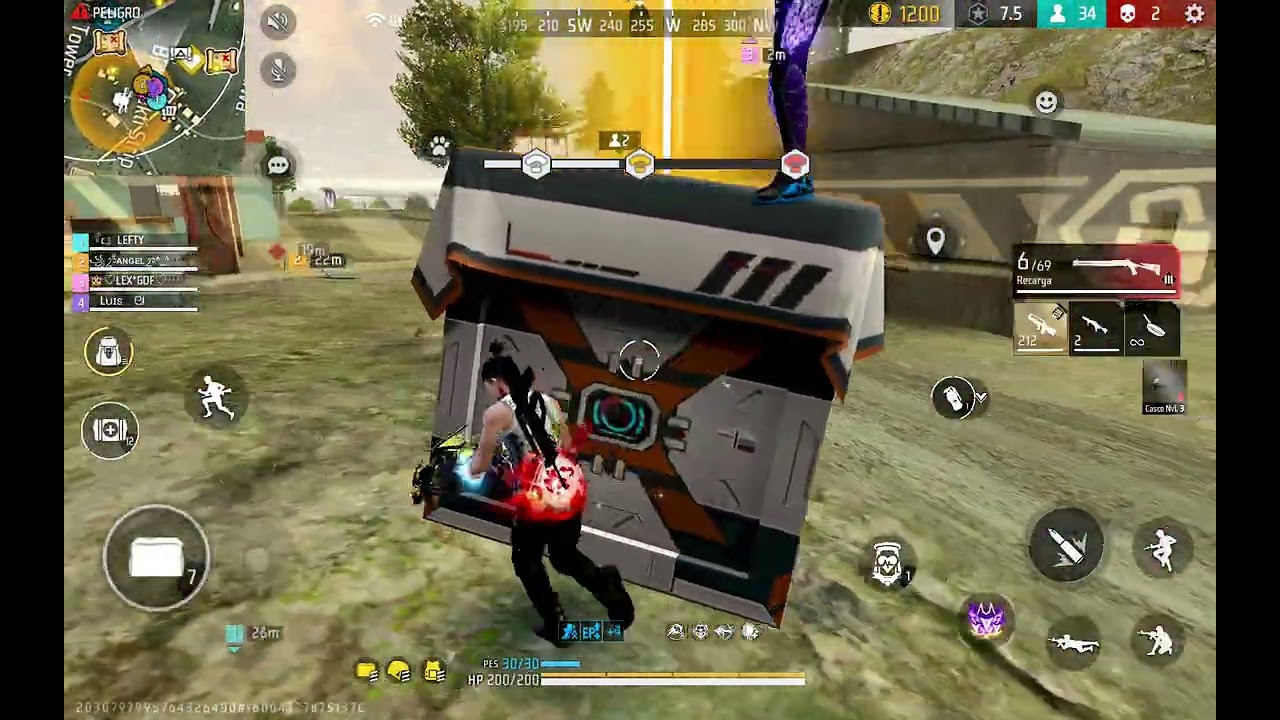 Subiendo de rango heroico elite Free Fire Garena