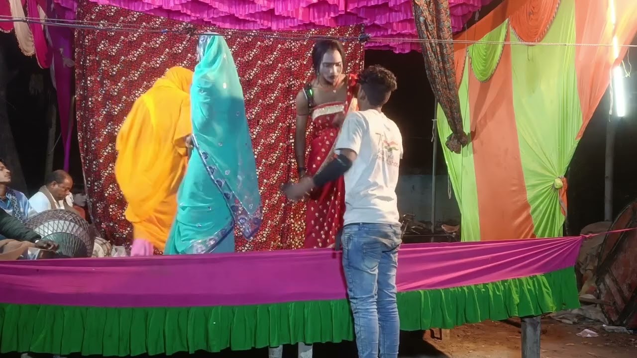 सोंठैरा नीक लगे ललना भैए से शेष राम जोकर मास्टर धर्मराज नौटंकी पार्टी