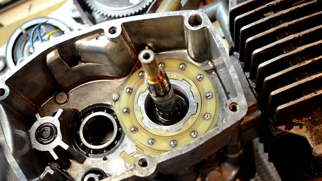 1979 Puch Magnum Project Part 4 - ZA50 Engine Disassembly