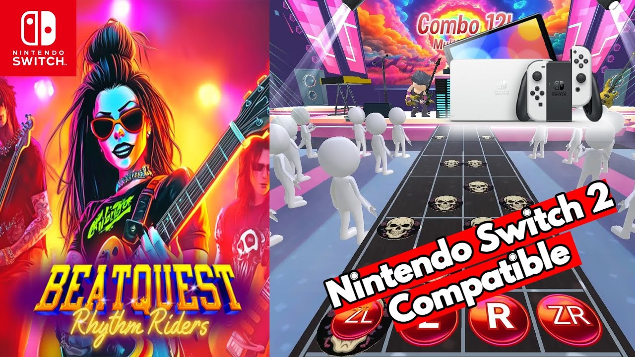 BeatQuest &ndash; Rhythm Riders Gameplay | Nintendo Switch & Switch 2