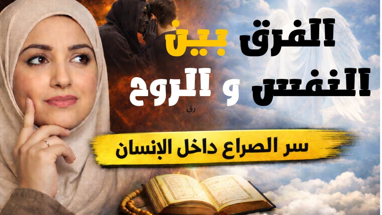 الفرق بين النفس والروح | سر الصراع داخل الإنسان