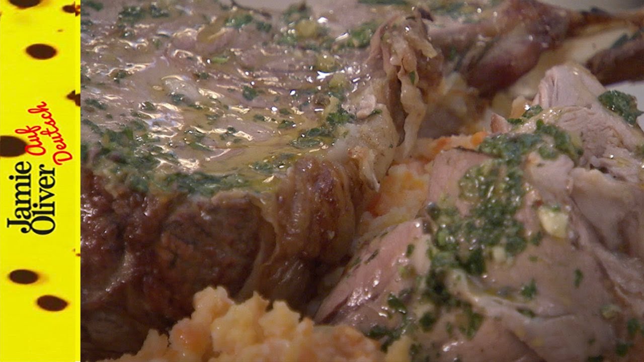 LammbratenItalienischer Lammbraten aus der Keule | Jamie Oliver auf Deutsch