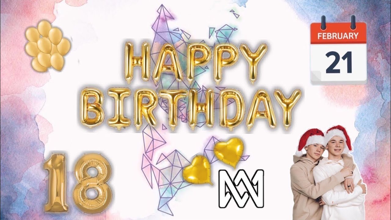 Happy Birthdayyy - Marcus & Martinus