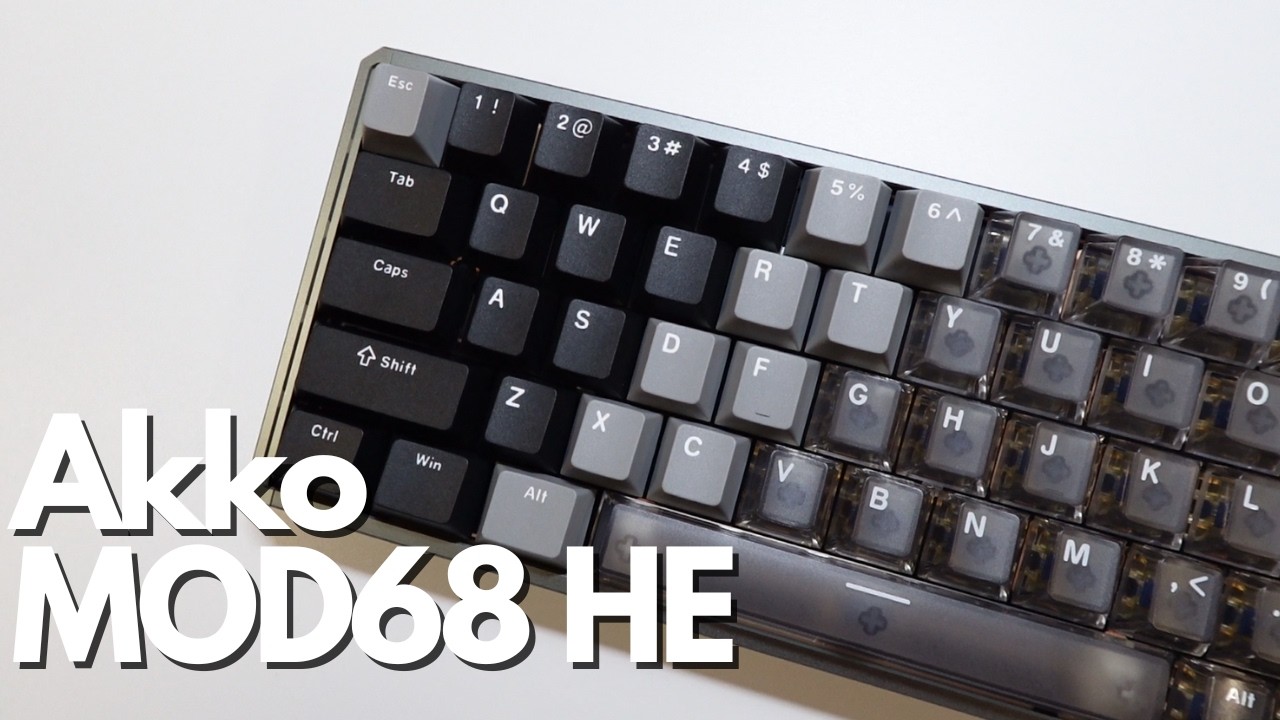 Custom HE Gaming Keyboards Just Got EASY – Akko MOD68 HE