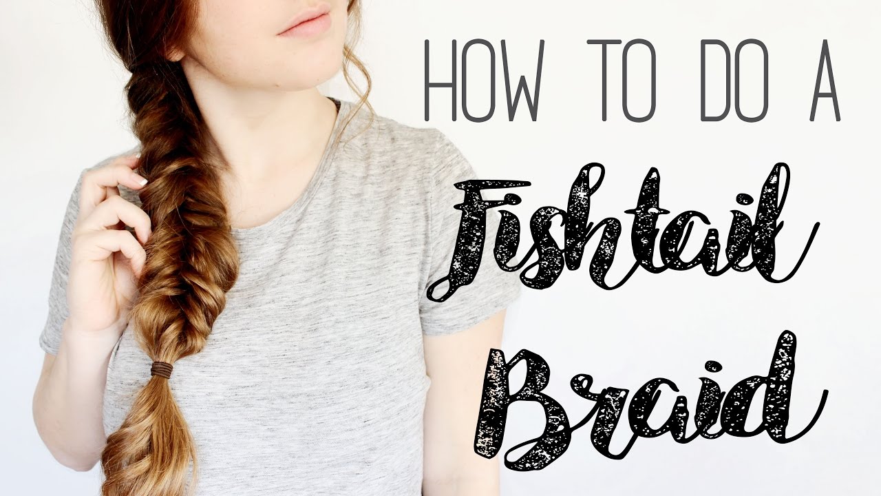 How to do a Fishtail Braid // Hairstyle tutorial // Veronica Marie