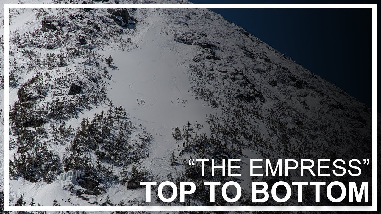 Skiing The Empress - Tuckerman Ravine