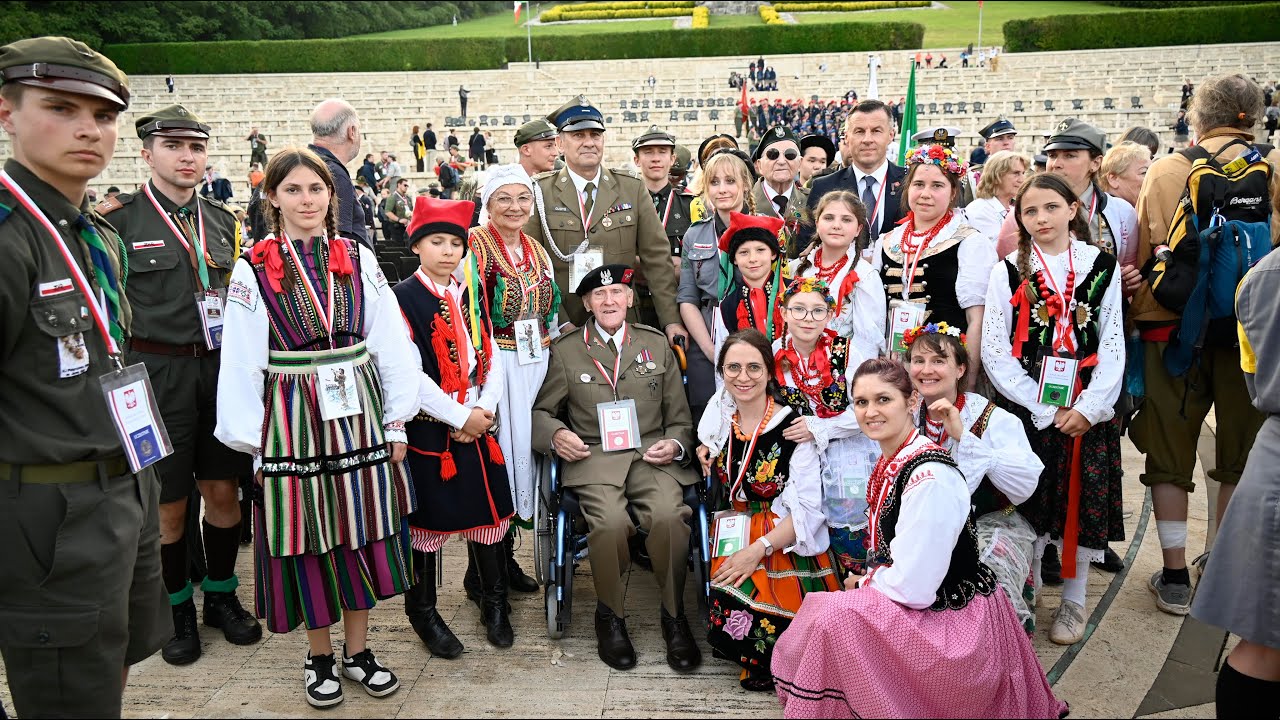 2024-05-18 1cz. Monte Cassino - 80. Rocznica bitwy.