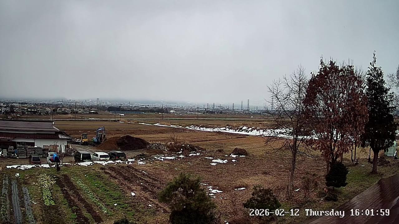 山形県山形市下反田蔵王連峰ライブカメラ Yamagata Yamagatashi Live camera.world.cam