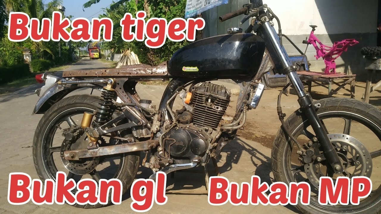 Happy 150cc di modif Cb jadul