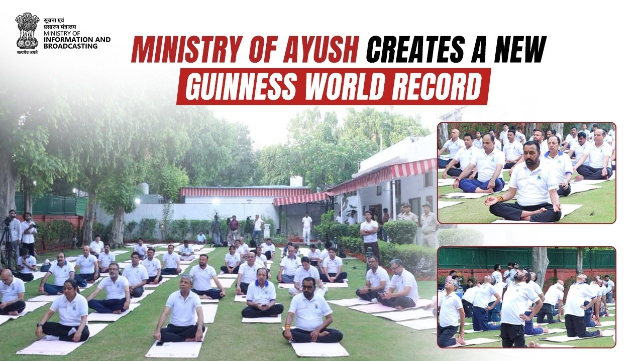 World Record Attempt | Yoga with Habuild x MDNIY, Ministry of Ayush
