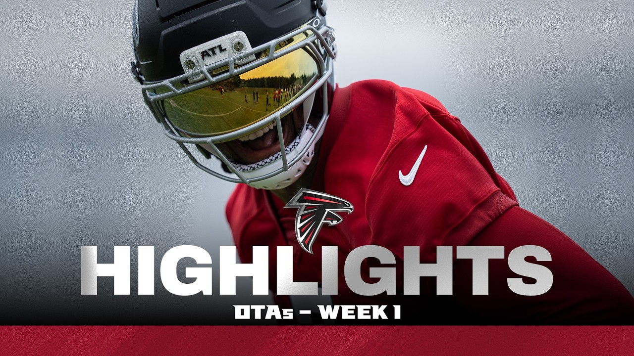 Highlights: Falcons suit up for Week 1 of OTAs | Atlanta Falcons | NFL